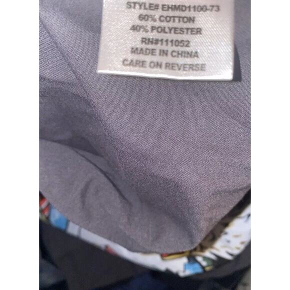 Ed Hardy T-Shirt Graphic Tattoo Black Eagle Skull Snake‎ Y2K Gray Men Sz Large - Picture 3 of 3